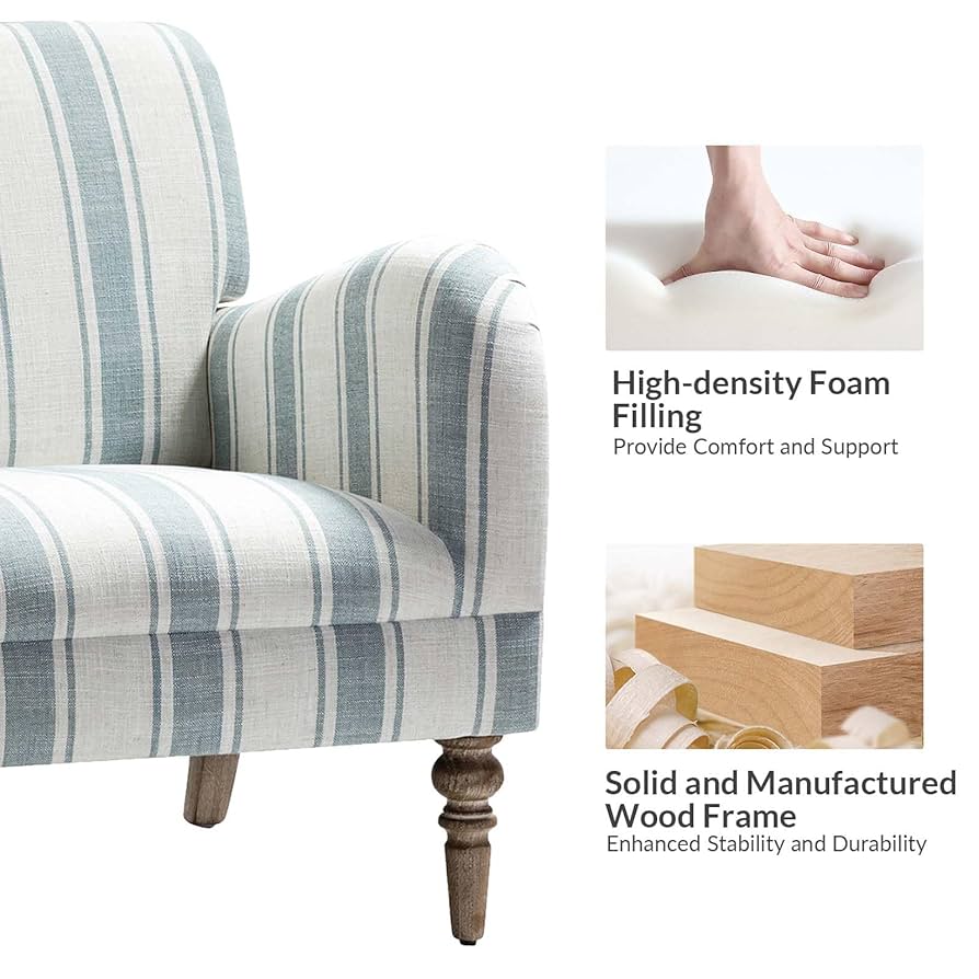 はるはる Amazon.com: HULALA HOME Modern Accent Chair with Arms and